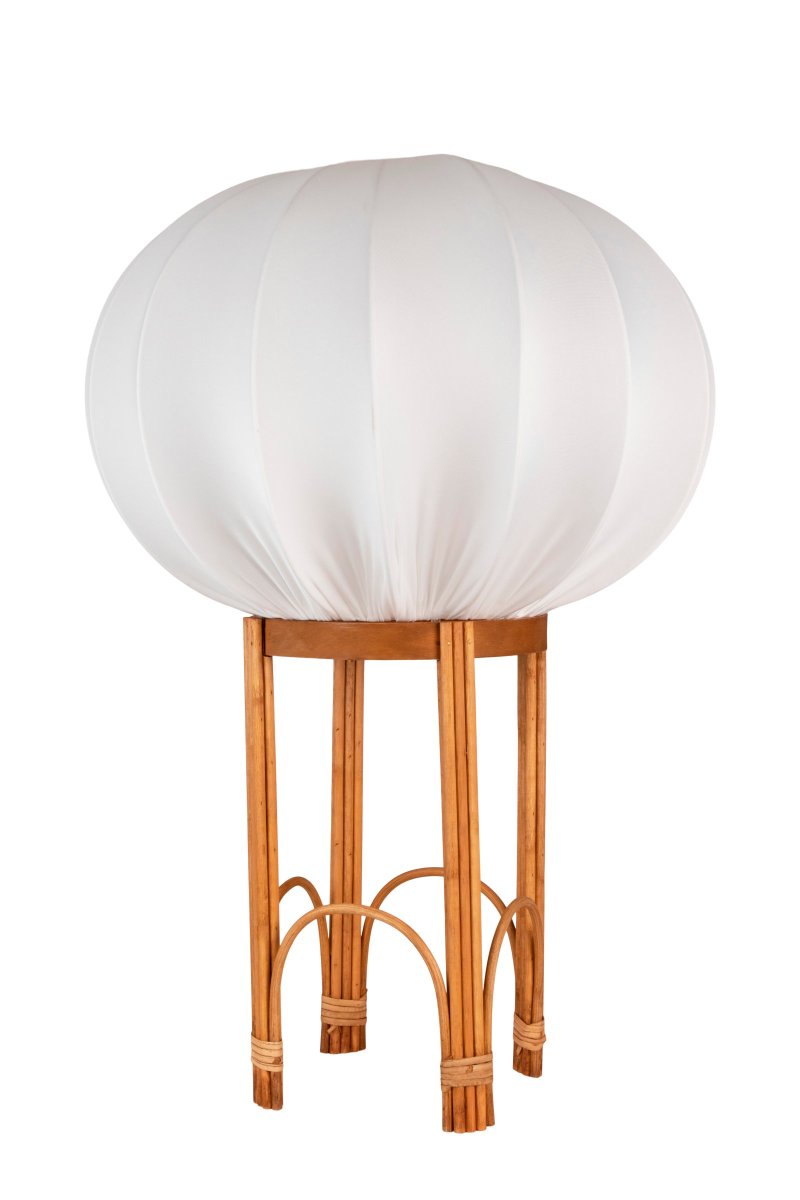 Fiji 66cm Natuur vloerlamp Van Globen Lighting - Het is dus mogelijk om de IP44-classificatie te behalen; De lengte van de gebruikte kabel wordt door deze norm bepaald.