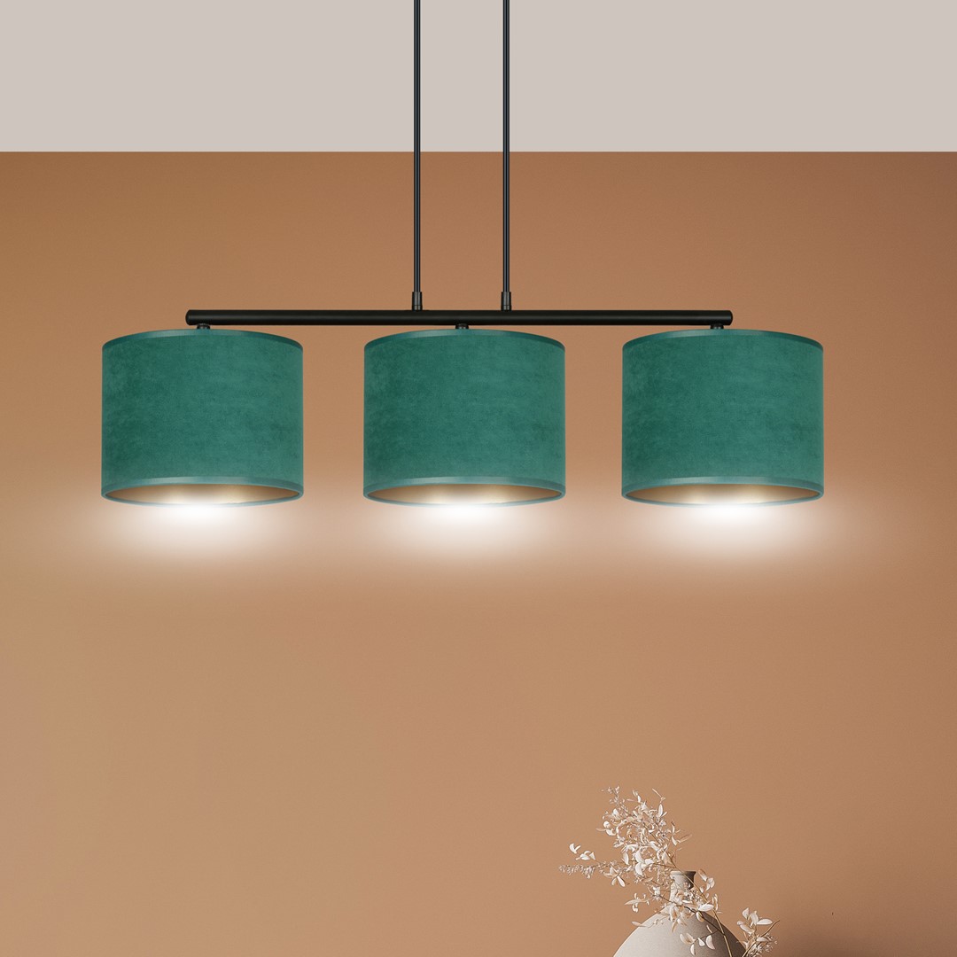 Hilde 72cm Groente hanglamp Van Emibig Lighting - Dankzij de eenvoudige constructie en het elegante kleurenschema is Hilde een veelzijdige keuze die past in veel verschillende kamers en stijlen.