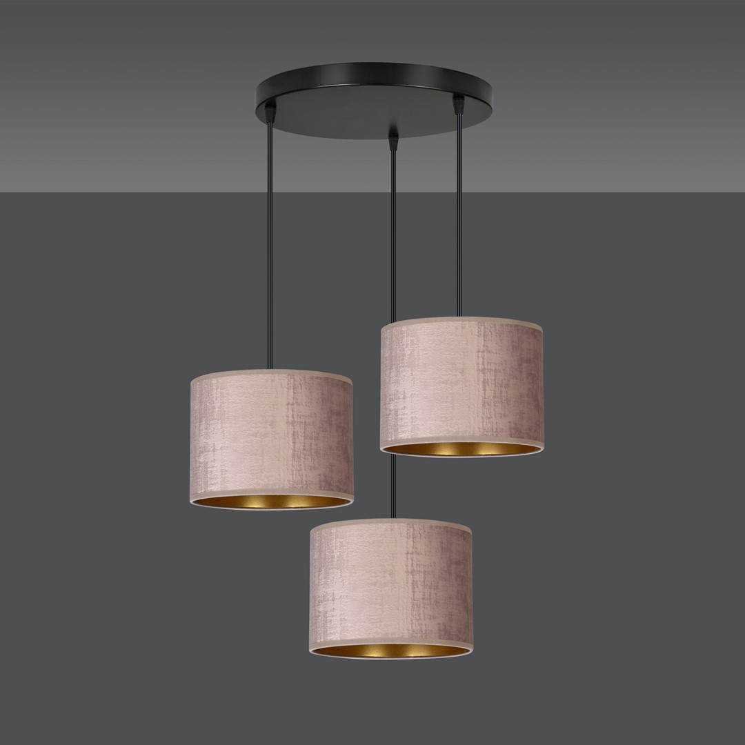 Hilde Ø50 Roze hanglamp Van Emibig Lighting - Dankzij de eenvoudige constructie en het elegante kleurenschema is Hilde een veelzijdige keuze die past in veel verschillende kamers en stijlen.