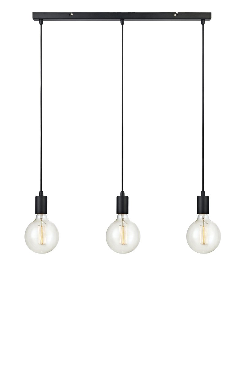 Sky 68cm Zwart hanglamp Van Markslöjd - Deze stijlvolle zwarte metalen hanglamp is een elegante optie voor verlichting boven een eettafel of keuken.