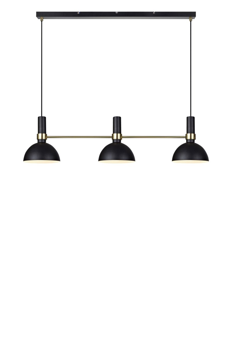 Larry 100cm Zwart hanglamp Van Markslöjd - Deze stijlvolle en functionele lamp, ontworpen door Monika Mulder, zal uw huis verfraaien met zijn elegante design.