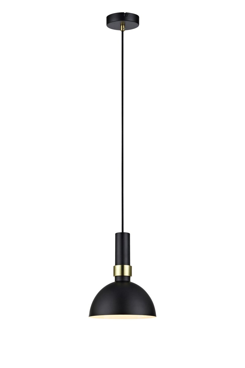 Larry Ø20 Zwart hanglamp Van Markslöjd - Dankzij het elegante design en de mogelijkheid om een dimbare lichtbron met warmwit licht te gebruiken, cre&euml;ert u eenvoudig een sfeervolle sfeer in de kamer.