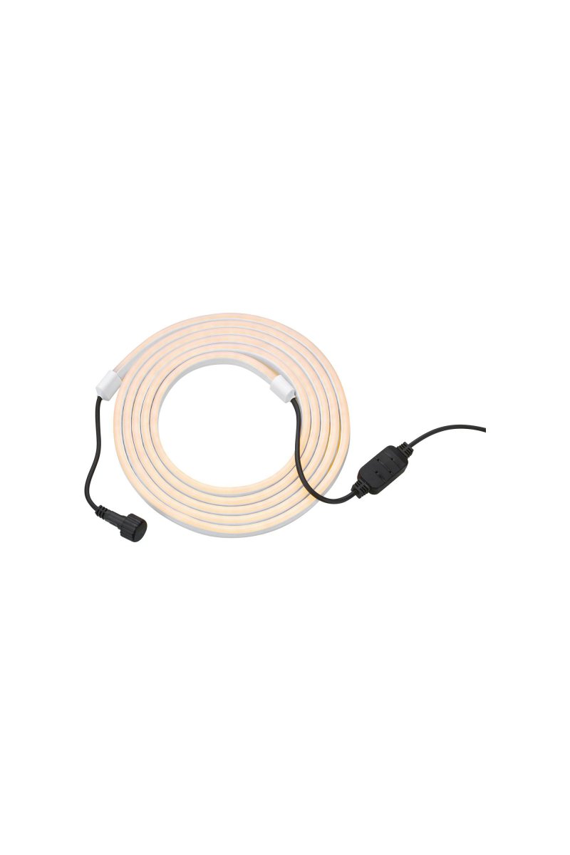Flexibel LED-Strip Wit Garden 24 Van Markslöjd - De LED-strip heeft een vaste verlichting van 13W en is IP44-geclassificeerd voor gebruik buitenshuis.
