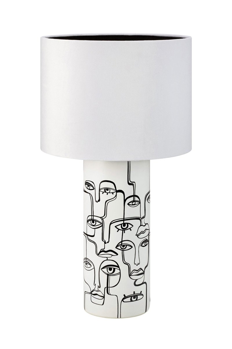  Family 62cm Wit tafellamp Van Markslöjd - De Family tafellamp is een uniek en stijlvol verlichtingsdetail dat uw huis met elegantie verfraait.