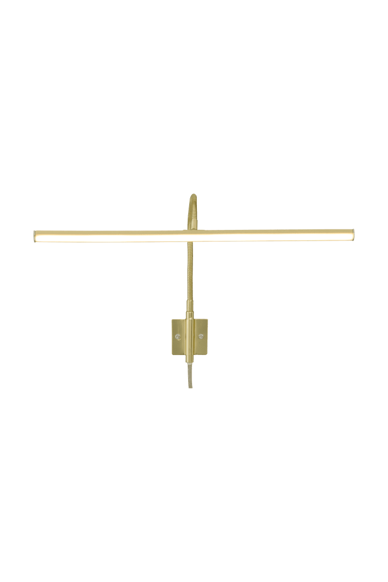 Miro 40cm Goud Van Aneta Lighting - Miro kan zowel aan de muur als direct op de fotolijst worden bevestigd.