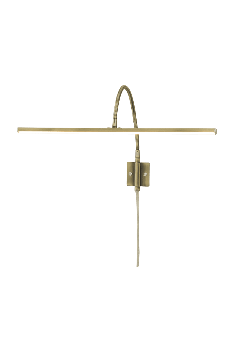 Miro 40cm Antiquiteit Van Aneta Lighting - Miro kan zowel aan de muur als direct op de fotolijst worden bevestigd.