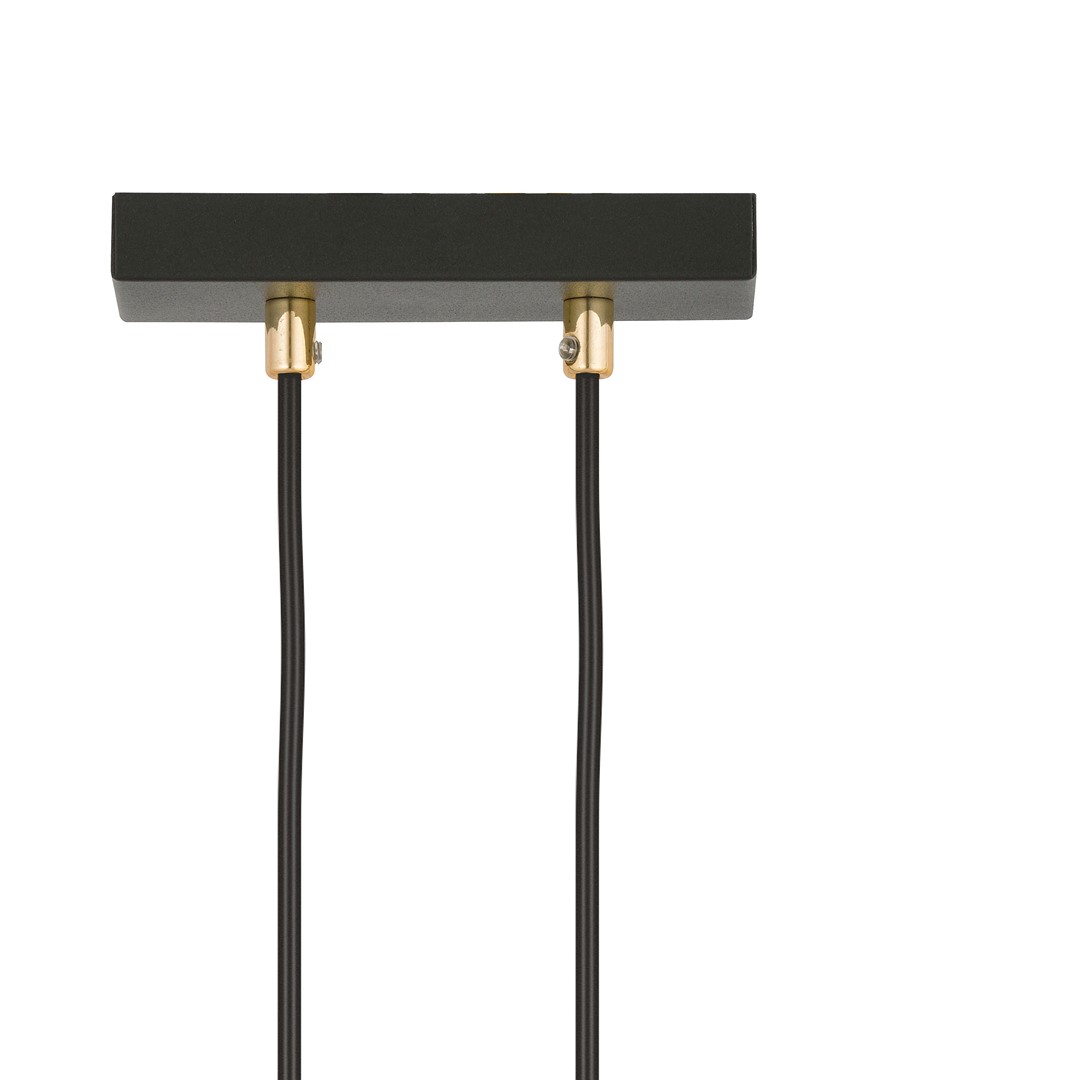 Glam Ø15 Zwart hanglamp Van Emibig Lighting - De lamp wordt een gouden detail dat oplicht en leven geeft!