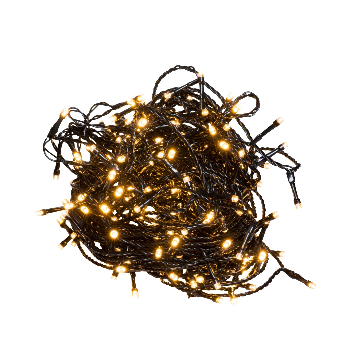 Lichtsnoer LED 8m Zwart Van Pixie Design - Dankzij de ingebouwde 5-staps dimmer en de slimme timerfunctie, die de verlichting automatisch 8 uur aan- en 16 uur uitschakelt, kunt u de verlichting eenvoudig aanpassen aan uw behoeften.