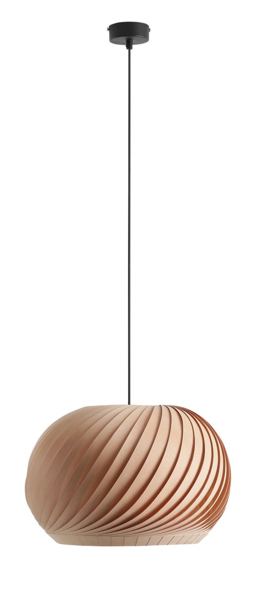 Dark Ø40 Natuur hanglamp Van Artera - De donkere houtafwerking geeft een warme en aardse uitstraling, waardoor het een uitstekende keuze is voor moderne en Scandinavische interieurstijlen.