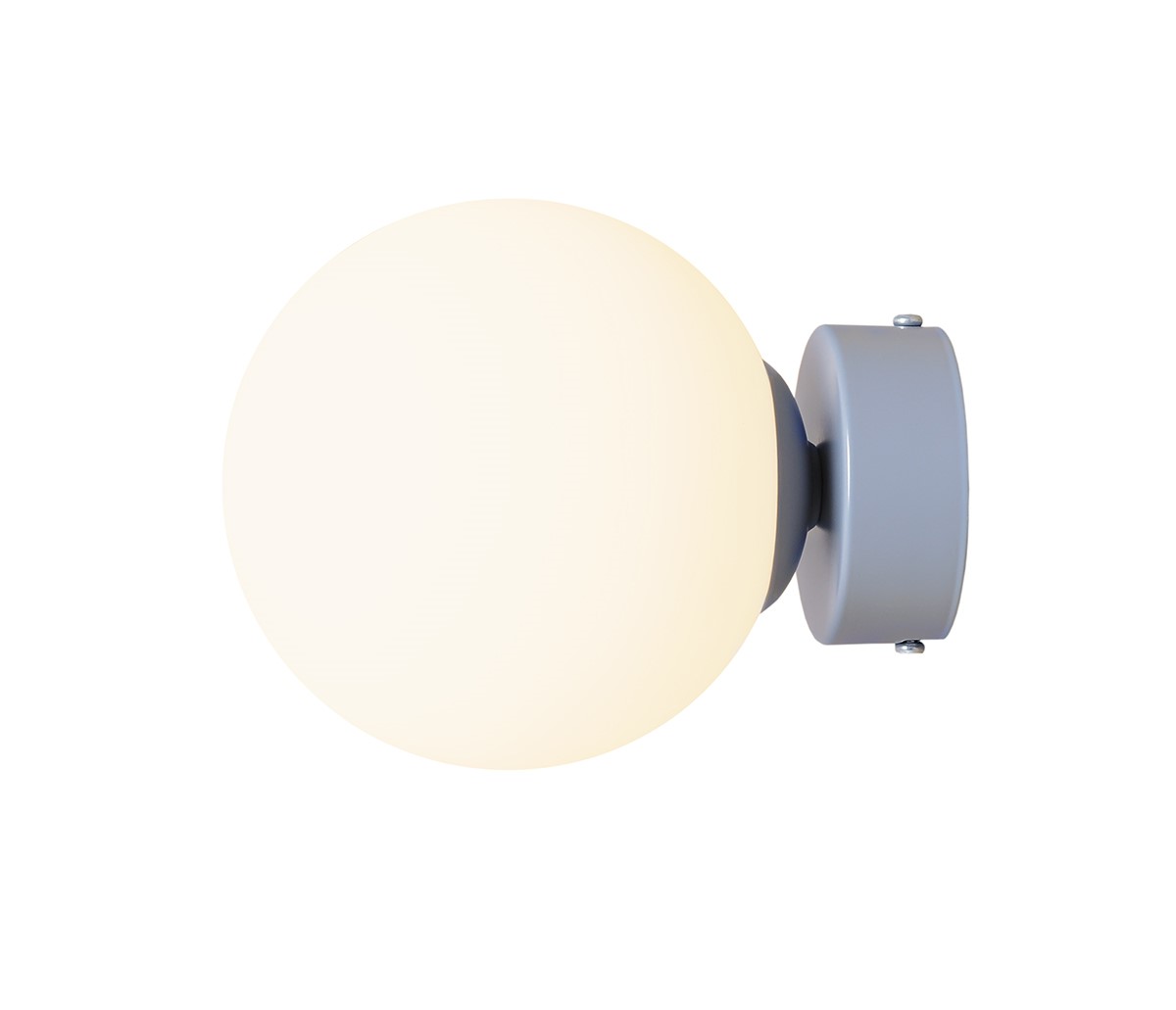 Ball Ø15 Blauw wandlamp Van Artera - Dankzij het minimalistische ontwerp past de lamp naadloos in zowel moderne als klassieke interieurs en biedt hij effectief licht dat de sfeer in de kamer verbetert.