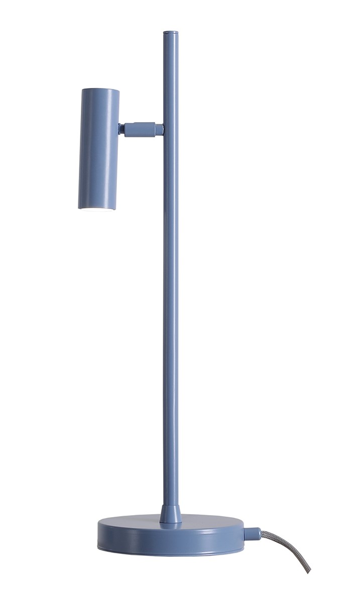 Trevo 54cm Blauw bureaulamp Van Artera - De Trevo tafellamp, gemaakt van metaal, heeft een modern en functioneel design.