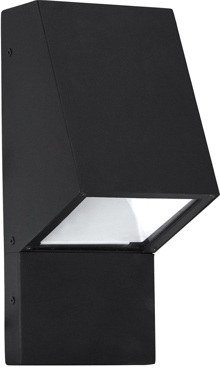 Luton Zwart buitenlamp Van PR Home - Met E27-fitting, geschikt voor gebruik met zowel traditionele gloeilampen als nieuwere LED-lichtbronnen, max.