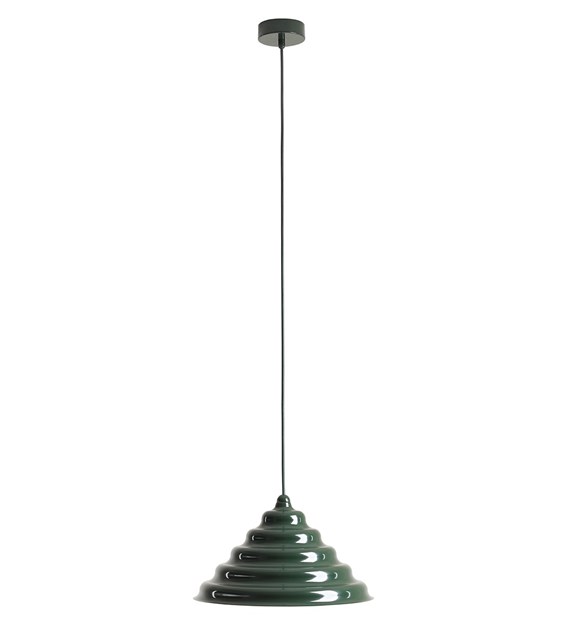 Wave Ø36 Donkergroen hanglamp Van Artera - Wave is een moderne hanglamp met een retrodesign, waardoor het een veelzijdige lamp is die in elk huis past.