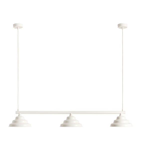 Wave 106cm Crèmewit hanglamp Van Artera - Wave is een moderne hanglamp met een retrodesign, waardoor het een veelzijdige lamp is die in elk huis past.