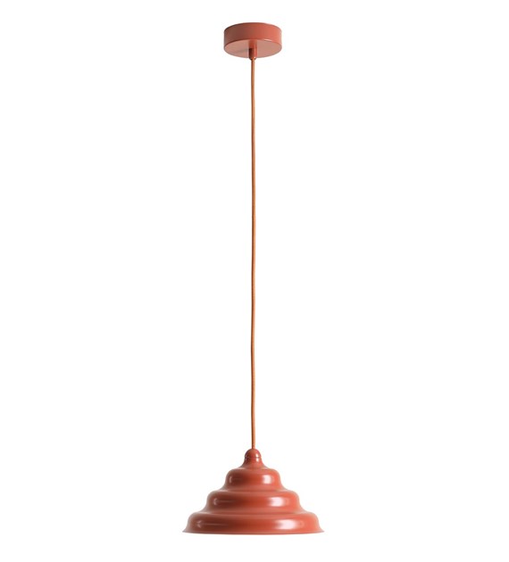 Wave Ø23 Oranje hanglamp Van Artera - Wave is een moderne hanglamp met een retrodesign, waardoor het een veelzijdige lamp is die in elk huis past.