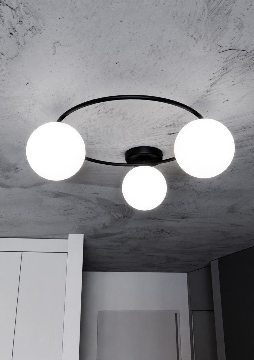 Sopra Ø47 Wit plafondlamp Van Emibig Lighting - Sopra is gemaakt van materialen van de hoogste kwaliteit en biedt niet alleen een esthetische uitstraling, maar ook duurzaamheid en stabiliteit.