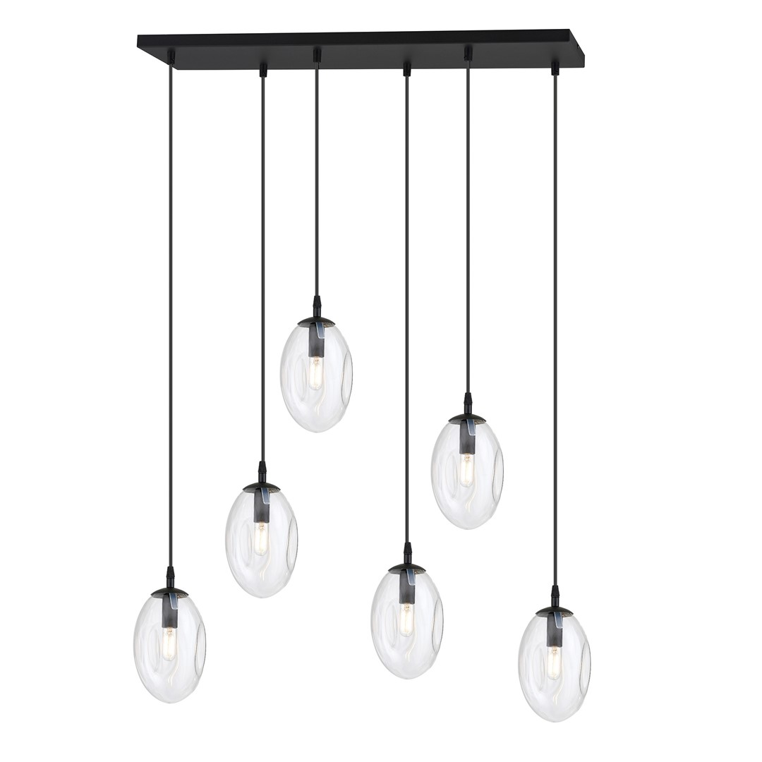 Astral 70cm Transparant hanglamp Van Emibig Lighting - Perfect boven de eettafel of in een open ruimte waar de lamp een natuurlijke blikvanger kan worden.