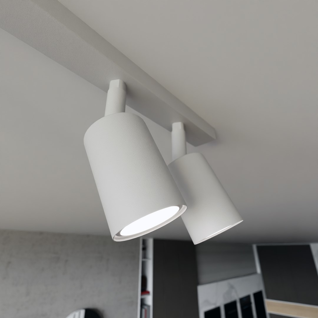 Flash 4 Wit spot Van Emibig Lighting - De Flash-serie is de perfecte oplossing voor iedereen die van een eenvoudig design houdt, zonder in te leveren op kwaliteit.