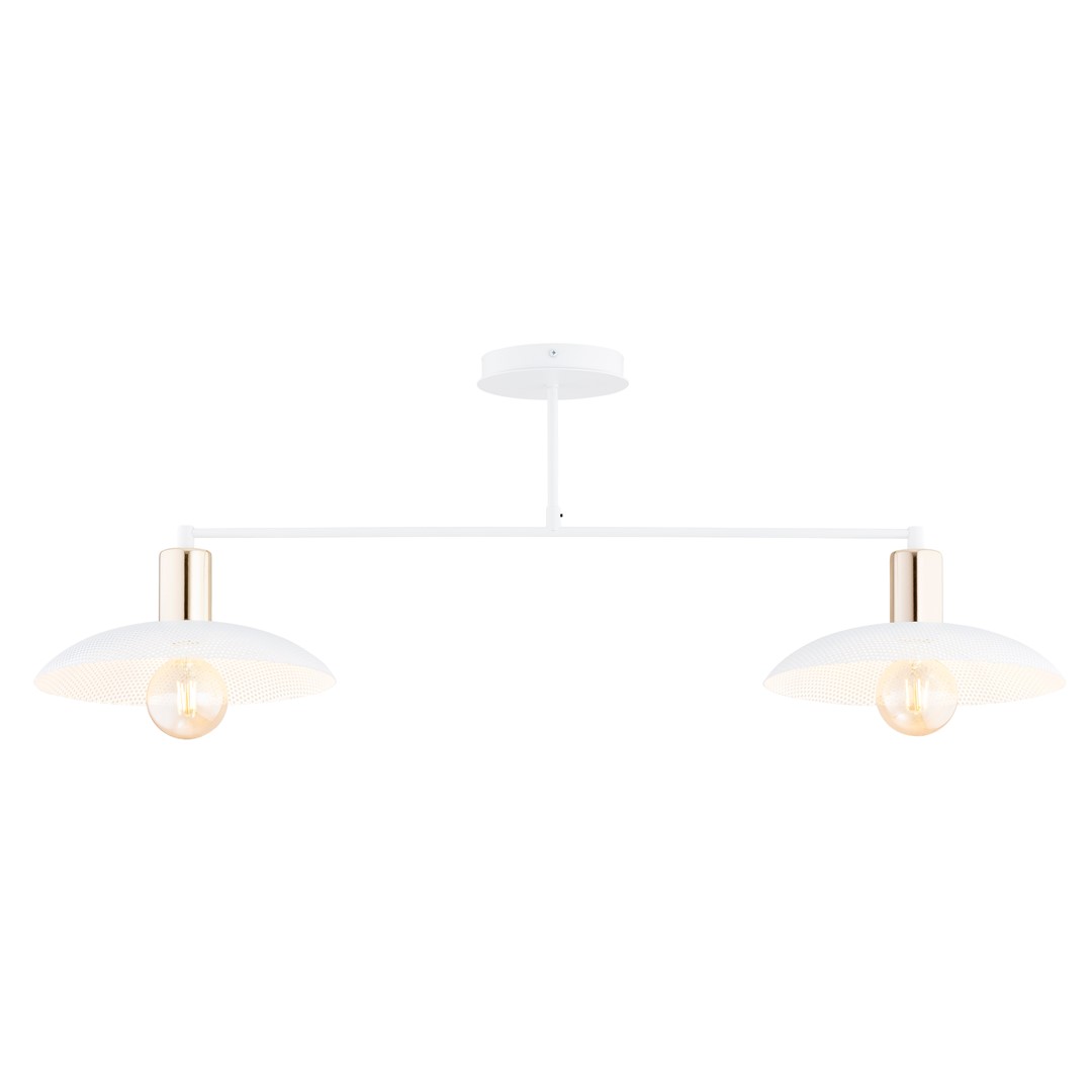 Spirit 100cm Wit plafondlamp Van Emibig Lighting - Spirit verlicht niet alleen de kamer, het past ook bij de stijl.