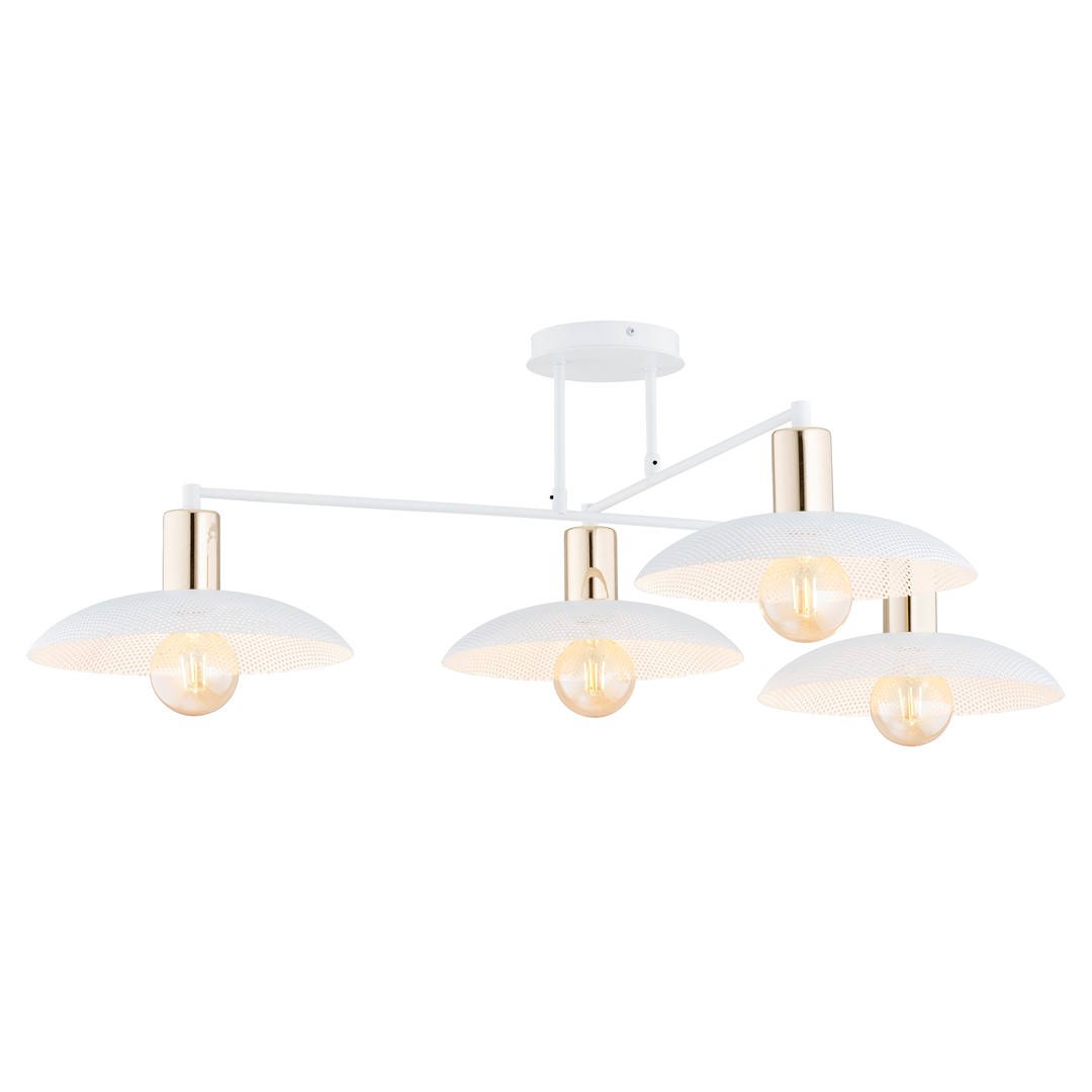 Spirit 100cm Wit plafondlamp Van Emibig Lighting - Spirit verlicht niet alleen de kamer, maar past ook bij de stijl.