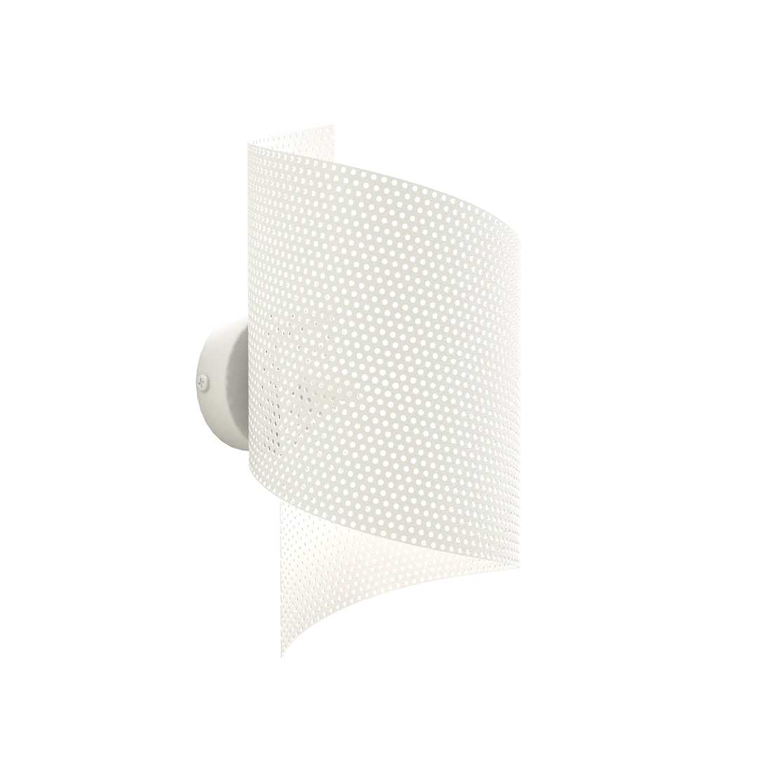 Spiral 30cm Wit wandlamp Van Emibig Lighting - Ideaal voor het verlichten van trappen, gangen en hallen, maar ook als sfeervolle extra verlichting in de woonkamer of slaapkamer.