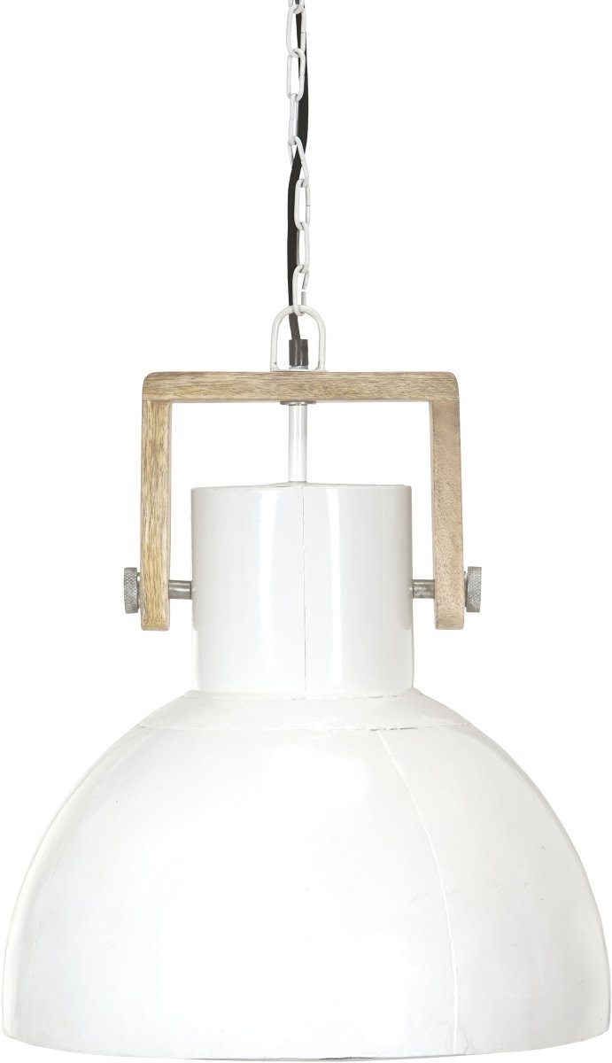  Ashby Ø40 Wit hanglamp Van PR Home - Plaats hem boven de eettafel of in de woonkamer.