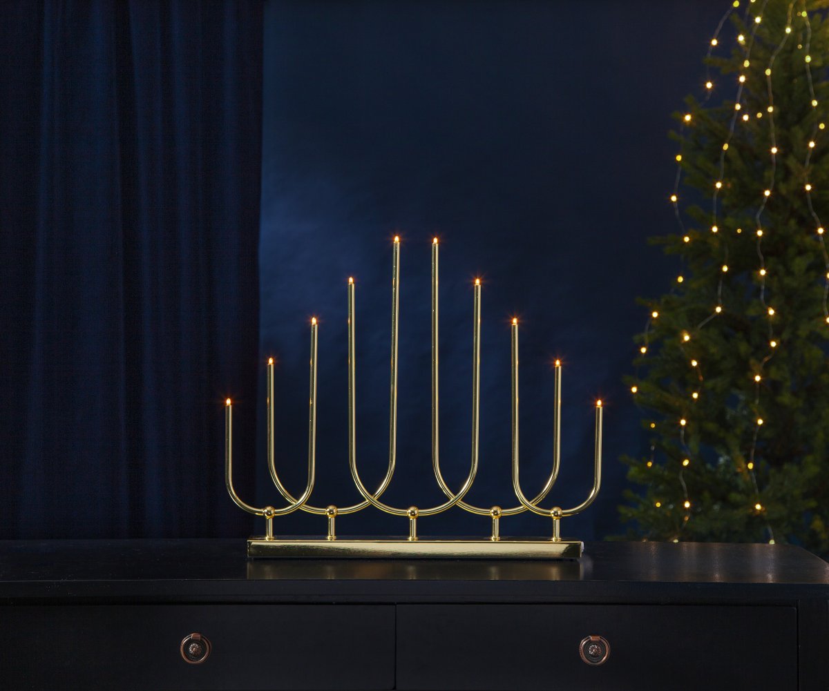 Novum Messing Van Star Trading - Novum straalt prachtig en verspreidt een heerlijke kerstsfeer.