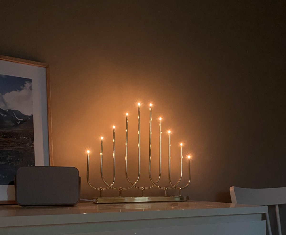 Novum Messing Van Star Trading - Novum straalt prachtig en verspreidt een heerlijke kerstsfeer.