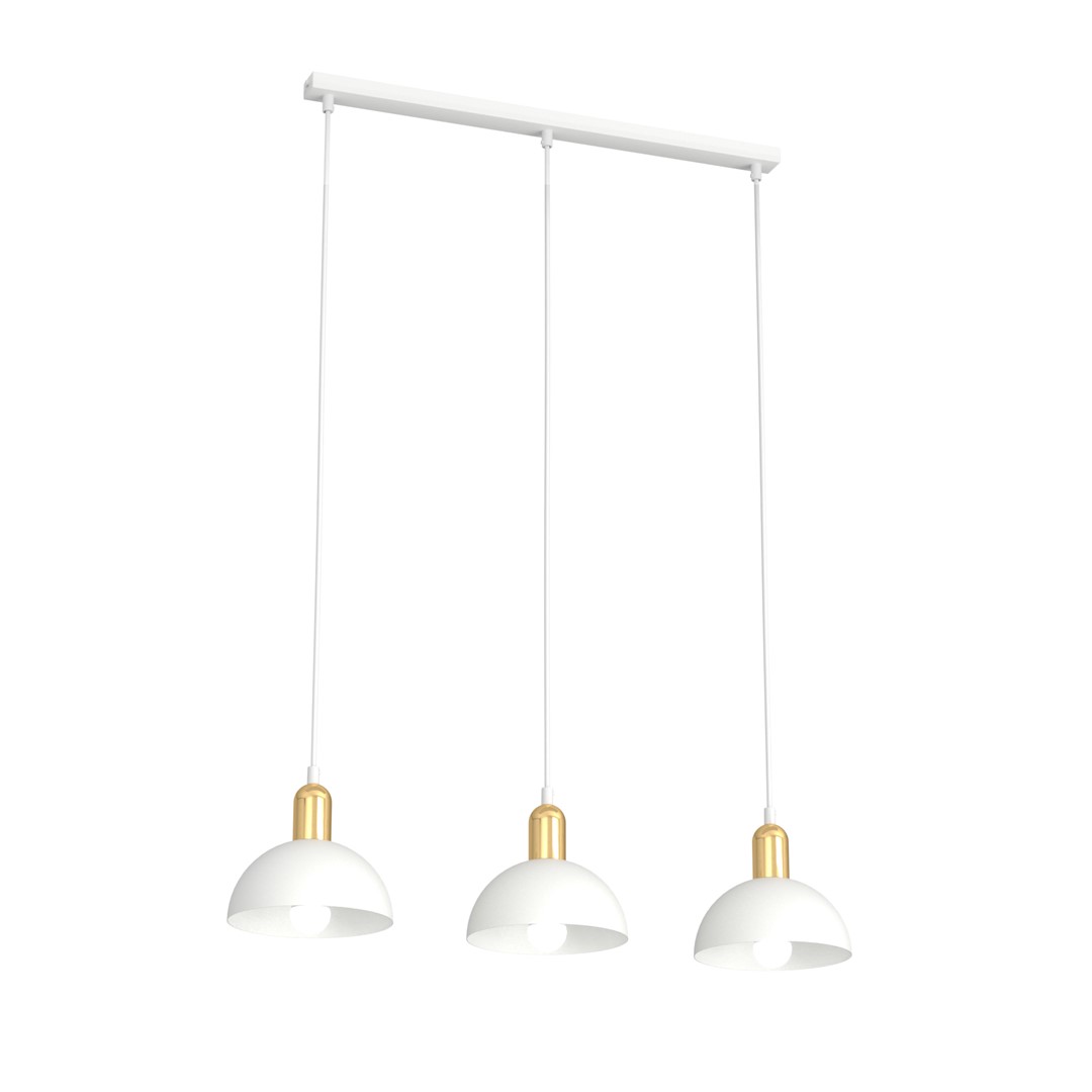 Moto 60cm Wit hanglamp Van Emibig Lighting - &ndash; Moto cre&euml;ert een unieke sfeer en een stijlvol contrastelement in de ruimte.