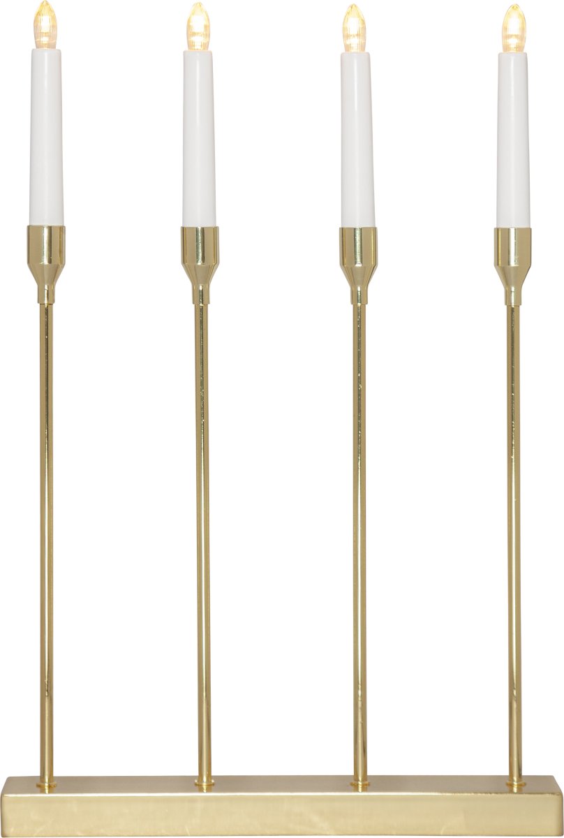 Lottie Messing Van Star Trading - Versier het met Advent en Kerstmis, zet het voor het raam of op een fles.