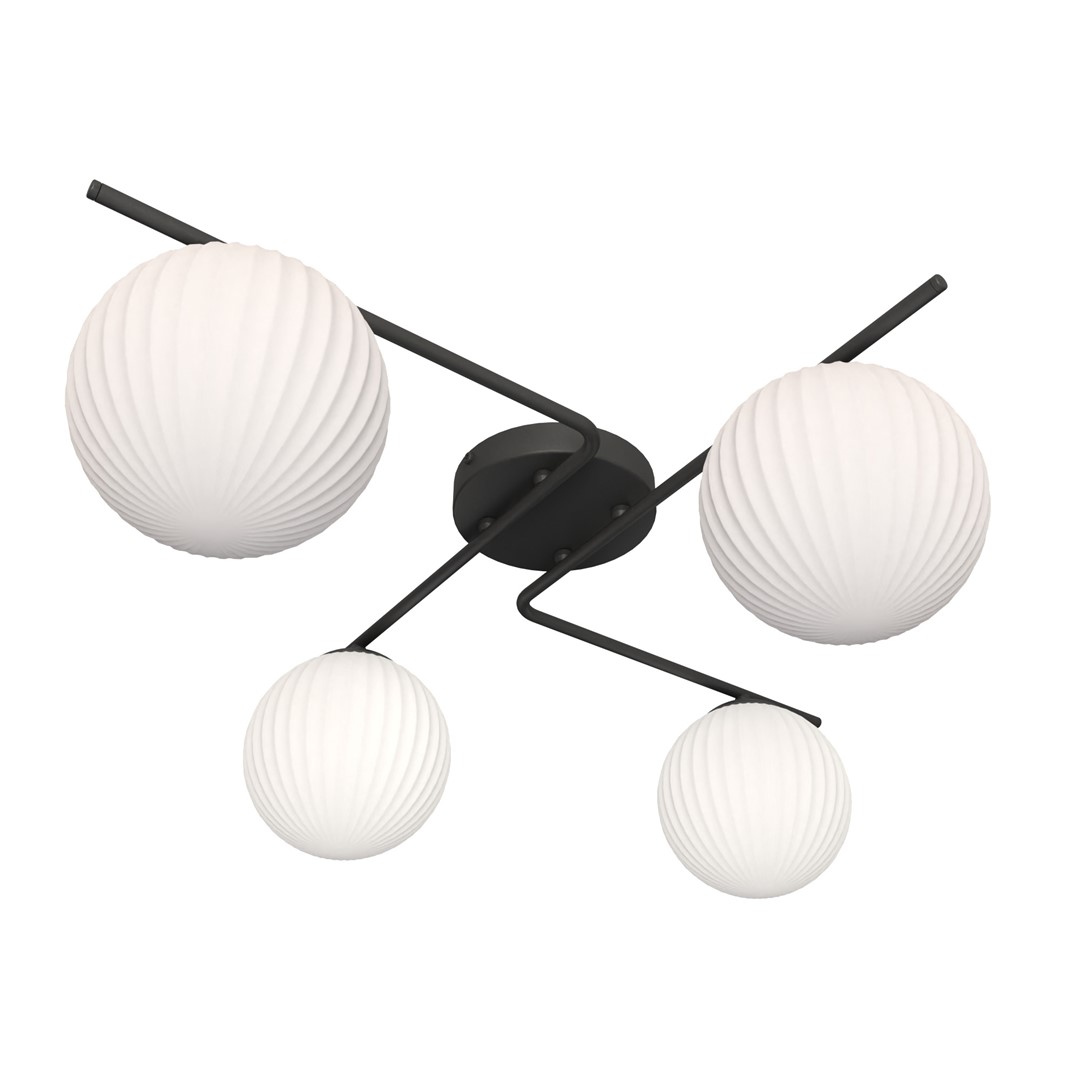 Vespa 72cm Wit plafondlamp Van Emibig Lighting - Perfect voor eigentijdse interieurs - De Vespa past zowel in de woonkamer en eetkamer als op kantoor, waar functionaliteit en esthetiek worden gecombineerd.
