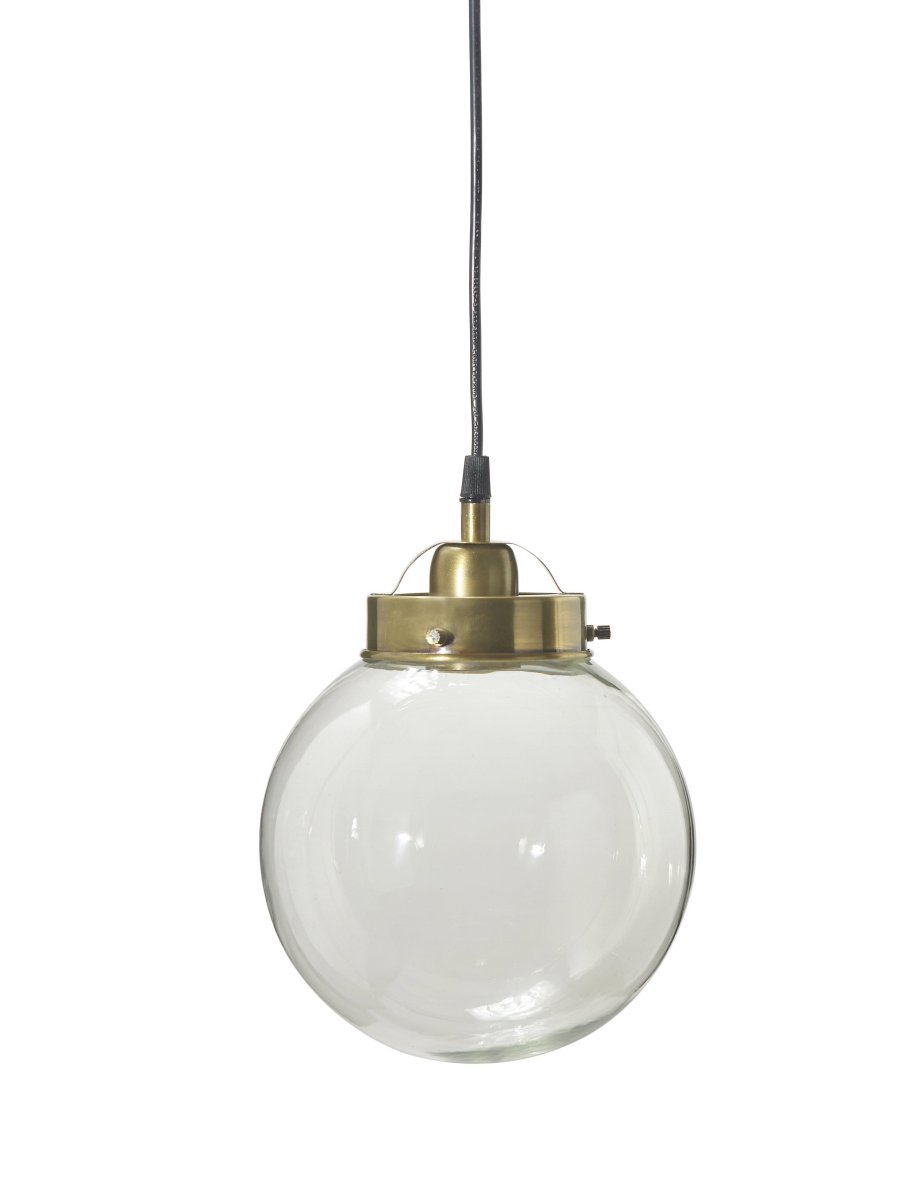 Normandy Ø20 Goud hanglamp Van PR Home - Dankzij de stijlvolle, heldere lichtbron is deze plafondlamp een echte blikvanger in uw huis.