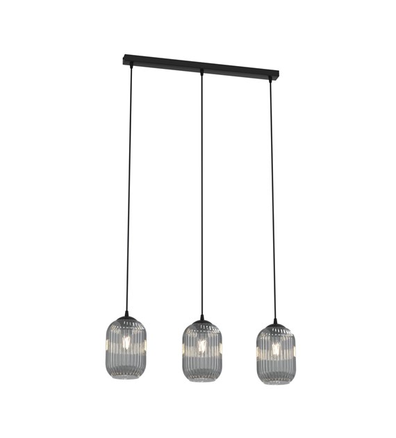 Verdi 60cm Rookkleurig hanglamp Van Emibig Lighting - De originele vorm geeft de kamer karakter en cre&euml;ert een persoonlijke stijl met een gezellige sfeer.