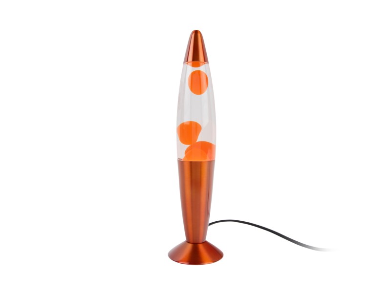 Rocket 35cm Oranje kinderlamp Van Leitmotiv - De combinatie van metaal en glas met de warme oranje kleur zorgt voor een uniforme en effectieve uitstraling.