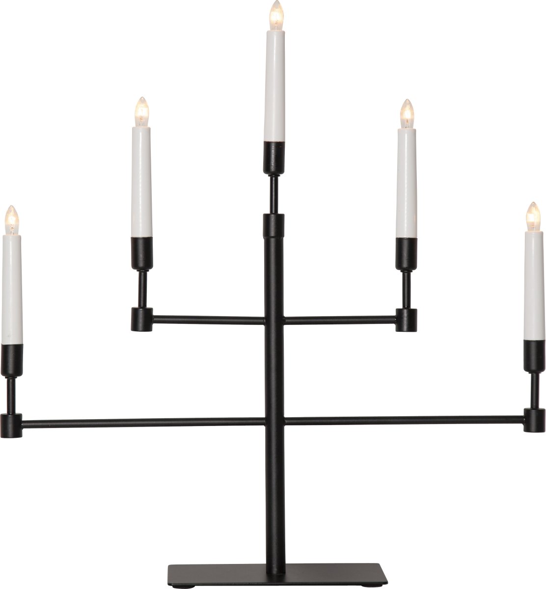 Vide Zwart Van Star Trading - Versier het met Advent en Kerstmis, zet het in een raam of op een dressoir.