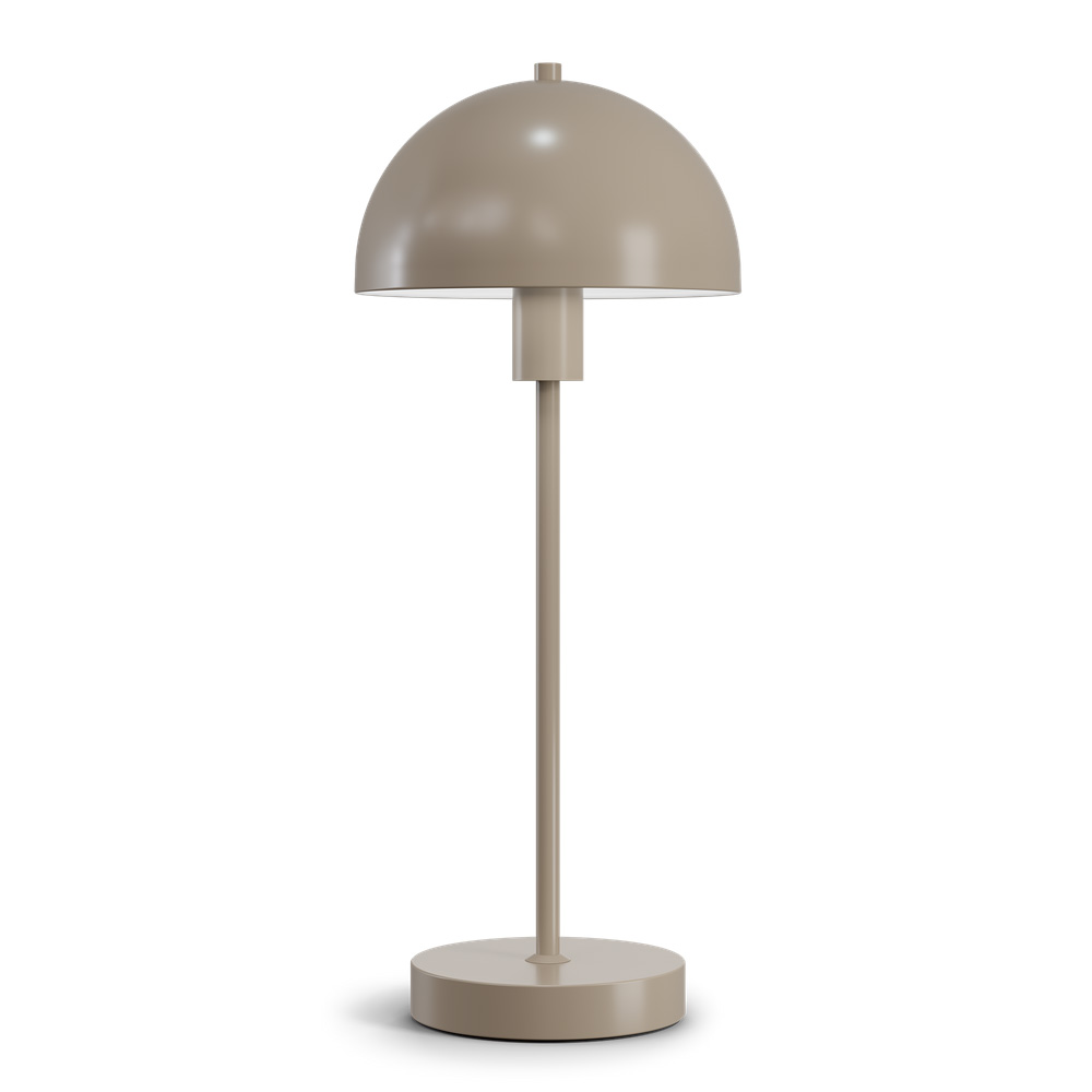 Vienda 48cm Beige tafellamp Van Herstal - De Vienda tafellamp heeft een klassiek en elegant design, waardoor de lamp jarenlang in huis gebruikt kan worden.