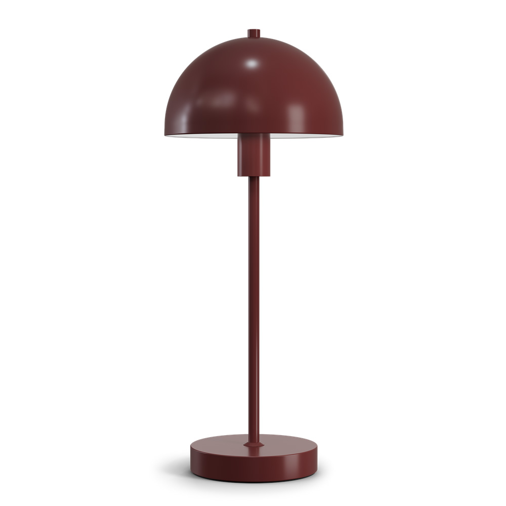 Vienda 48cm Bourgondië tafellamp Van Herstal - De Vienda tafellamp heeft een klassiek en elegant design, waardoor de lamp jarenlang in huis gebruikt kan worden.