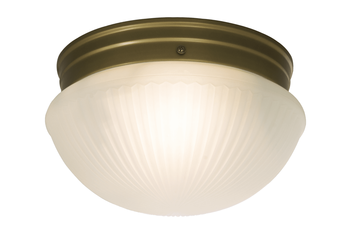 Trind Ø24 Antiquiteit badkamerlamp Van Aneta Lighting - TRIND plafondlamp in een kleiner model, geschikt voor ruimtes als bijvoorbeeld de hal.