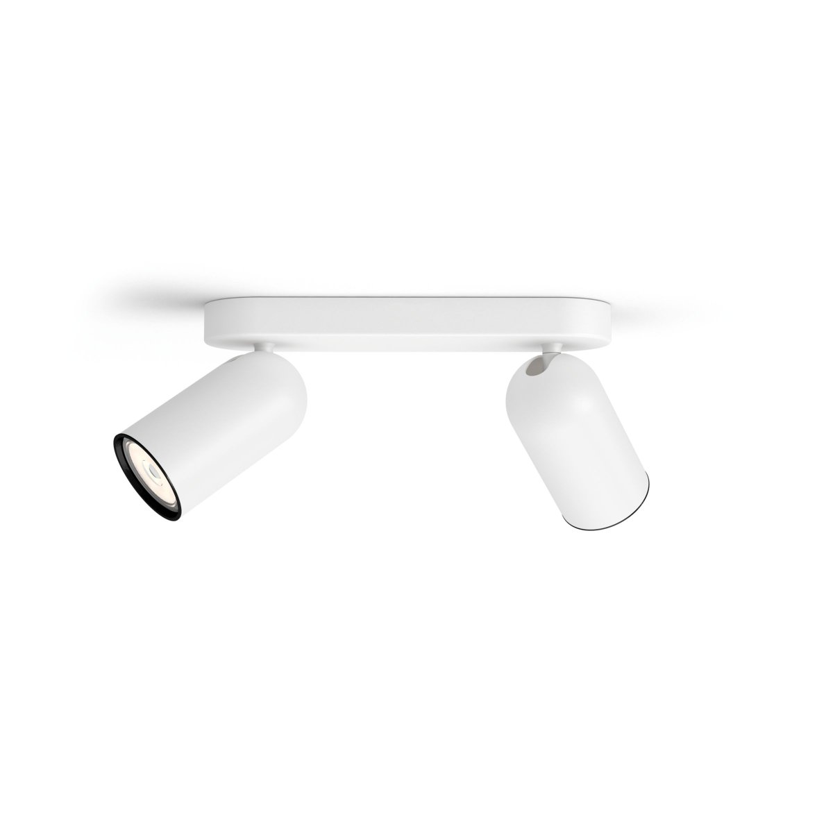Pongee 2 Wit spot Van Philips - Hij maakt deel uit van de myLiving Contemporary serie, waar elegante vormen samenkomen met hoogwaardige verlichting, aangepast aan de hedendaagse woning.