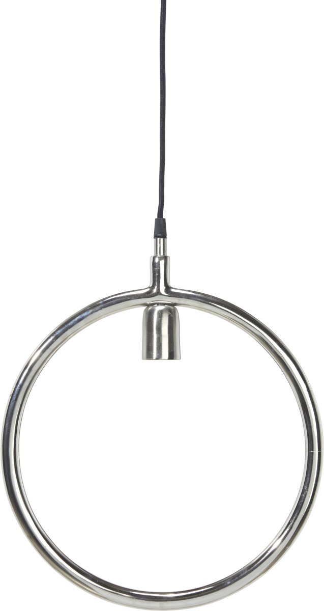 Circle Ø25 Chroom raamlamp Van PR Home - Plaats een mooie decoratieve lichtbron in de voet en creëer een gezellige sfeer in de kamer.