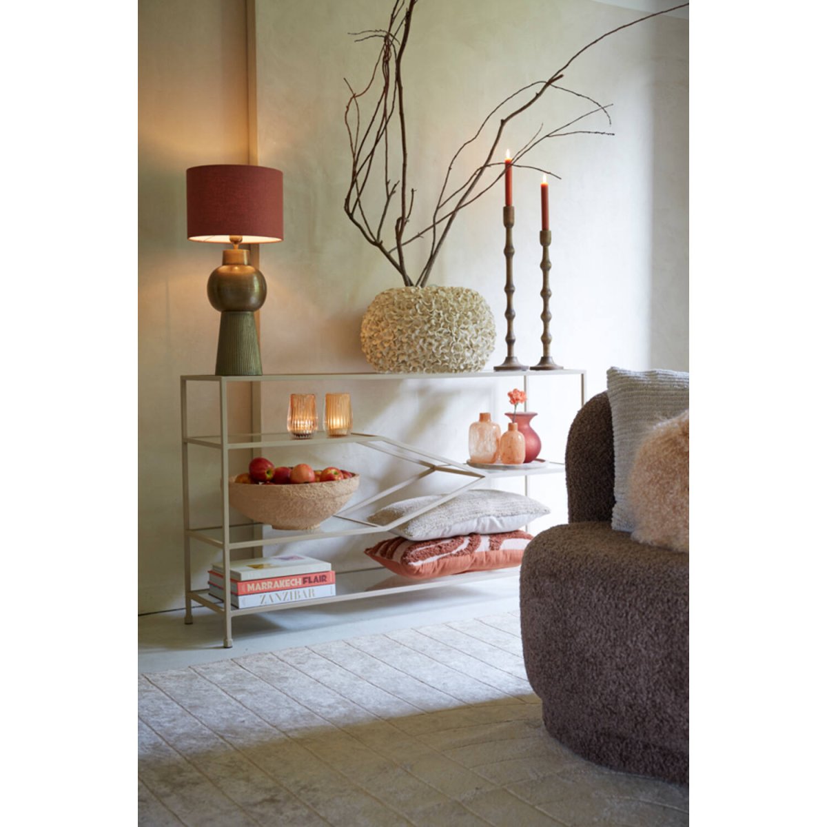 Shaka 42cm Veelkleurig lampenvoet Van Light & Living - 