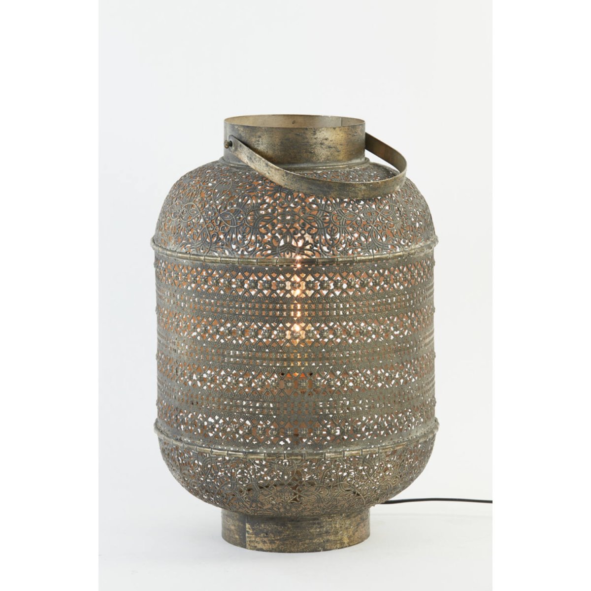 Udupi 45cm Bronzen tafellamp Van Light & Living - Creëer een warme en uitnodigende sfeer met Udupi, een elegante lamp met een bronzen afwerking.