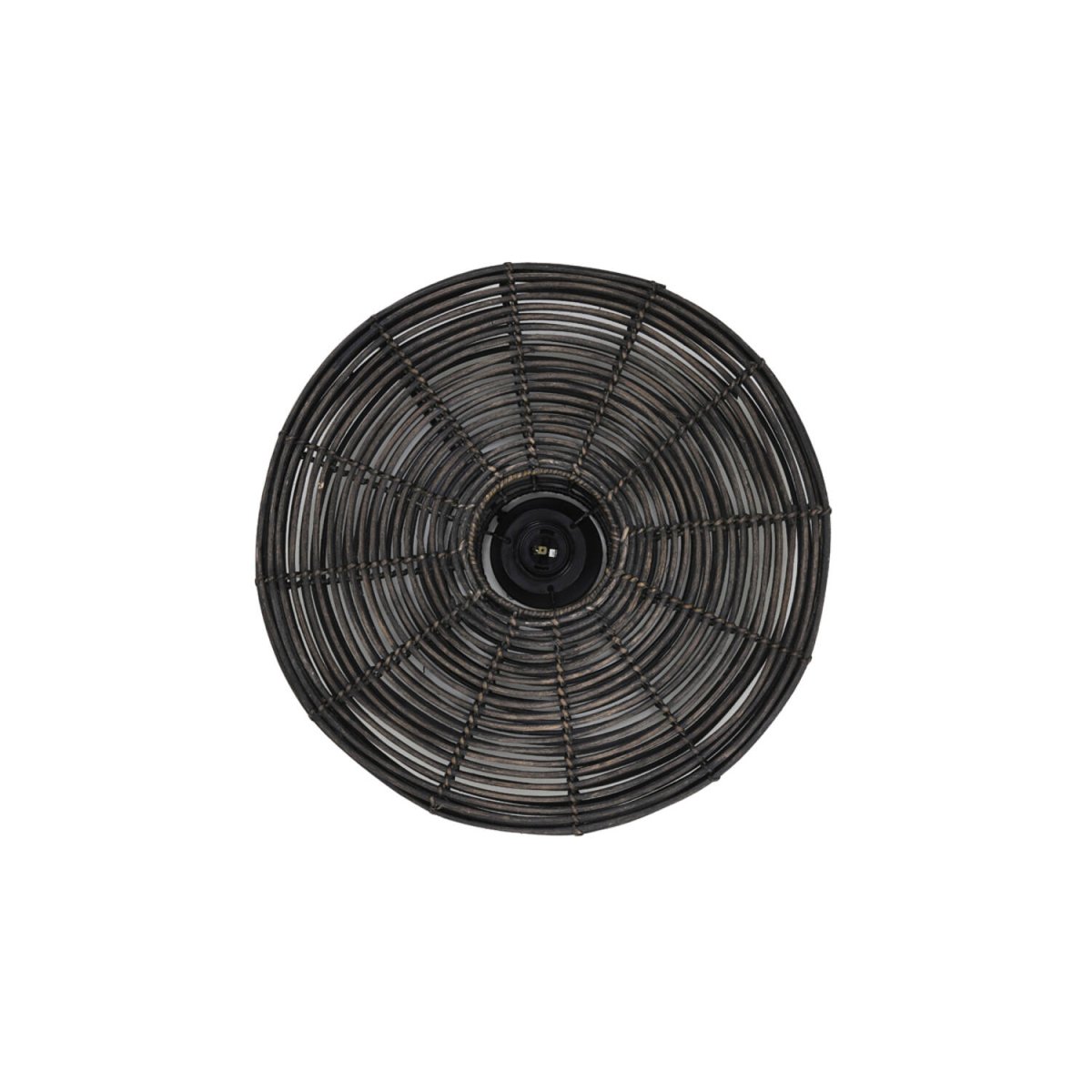 Mataka Ø50 Donkerbruin wandlamp Van Light & Living - Geef uw huis een warme en uitnodigende sfeer met Mataka, een wandlamp van donkerbruin rotan.