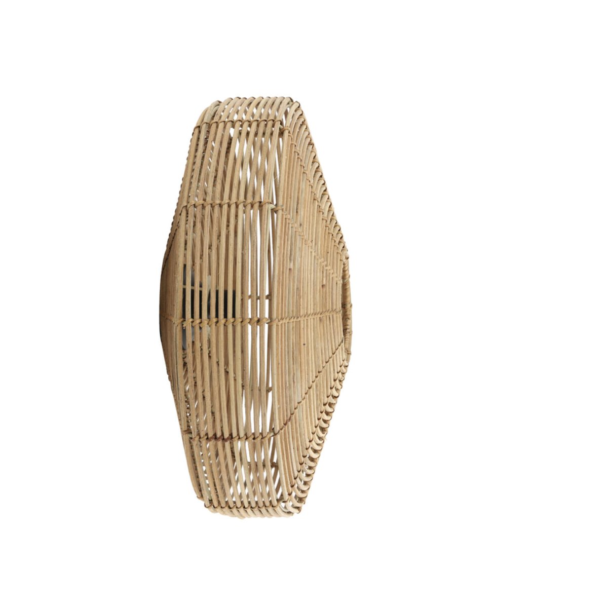 Mataka Ø50 Natuur wandlamp Van Light & Living - Geef uw huis een warme en uitnodigende sfeer met Mataka, een wandlamp van rotan.