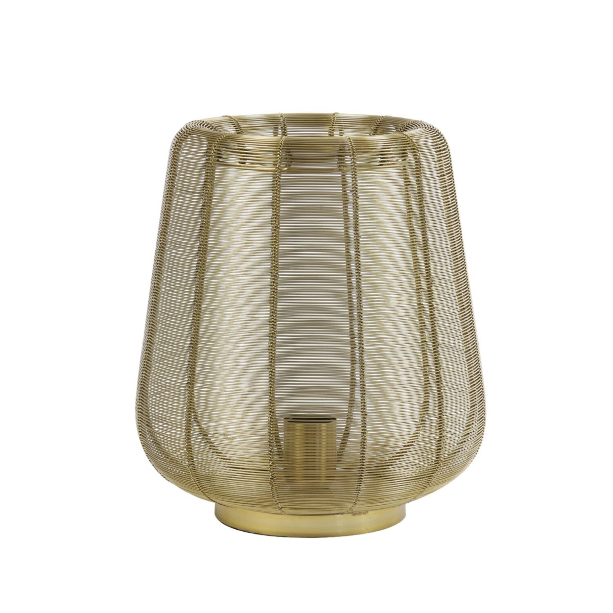 Adeta 32cm Goud tafellamp Van Light & Living - Adeta is een stijlvolle lamp van metaal met een gouden afwerking die een elegant design combineert met zacht, sfeervol licht.
