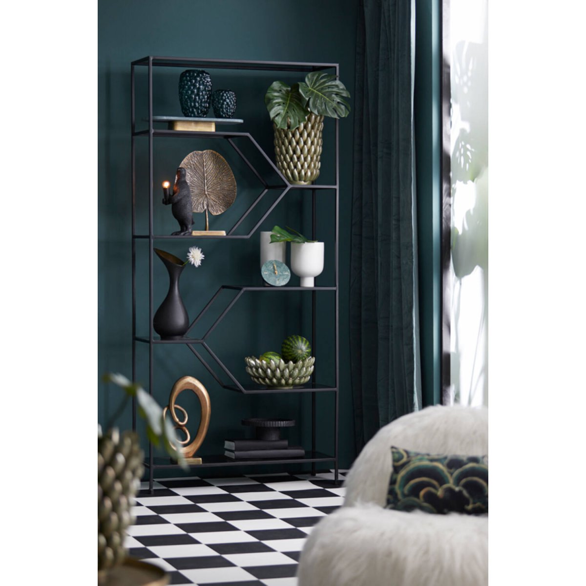 Penguin 34cm Zwart tafellamp Van Light & Living - Penguin is een charmante en speelse lamp, laat hem licht en vreugde verspreiden in uw huis!