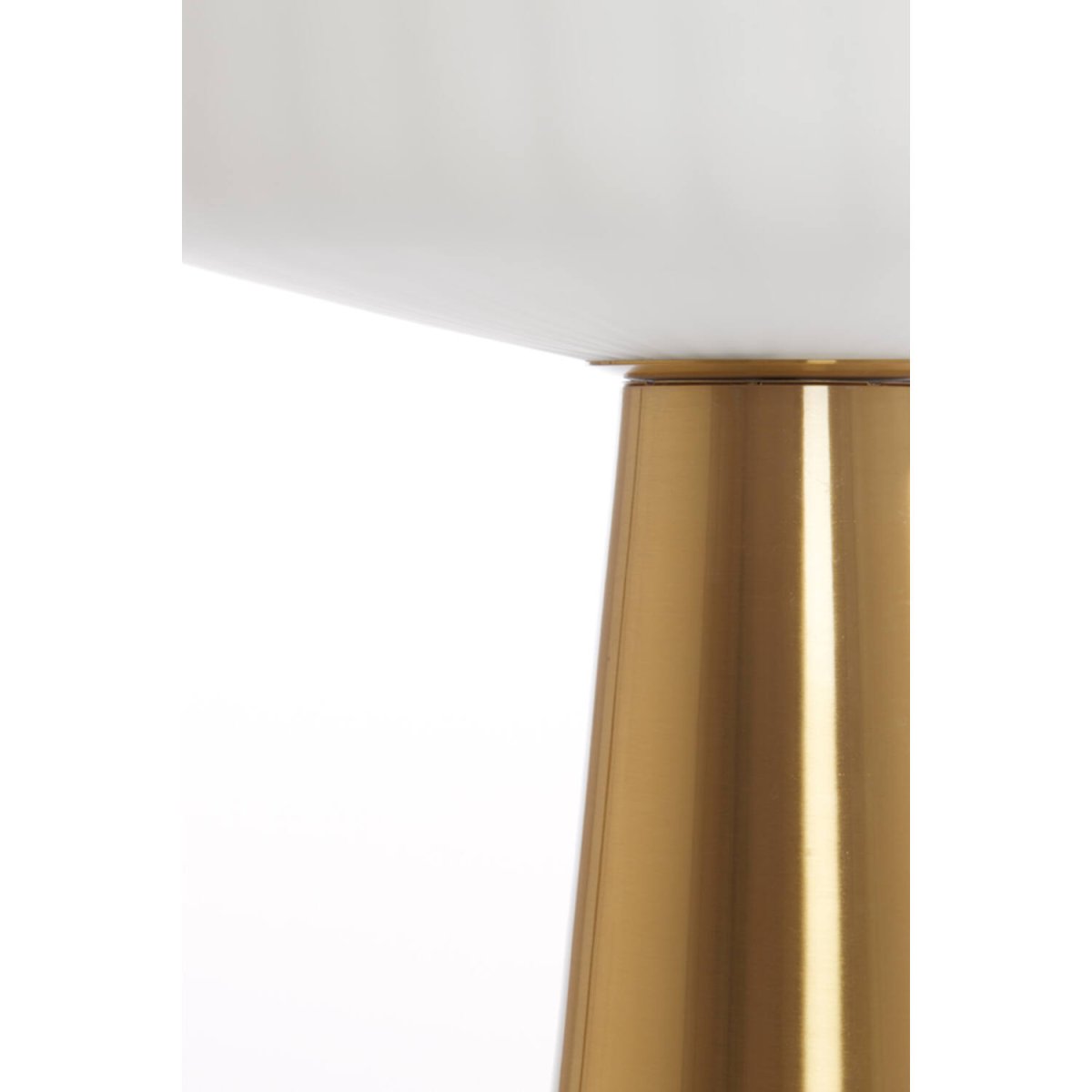 Pleat 53cm Goud/wit tafellamp Van Light & Living - 