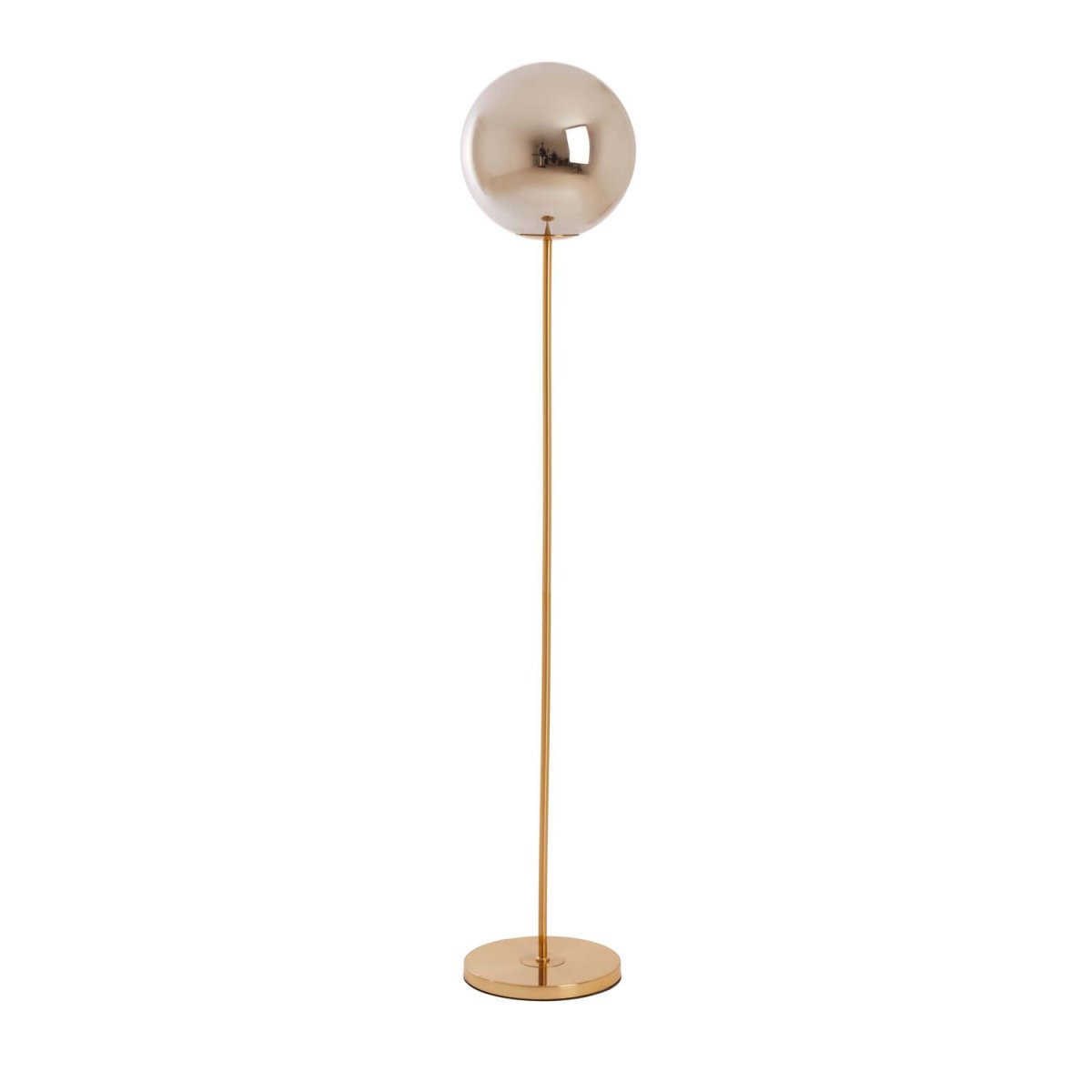 Medina Goud/rook vloerlamp Van Light & Living - 