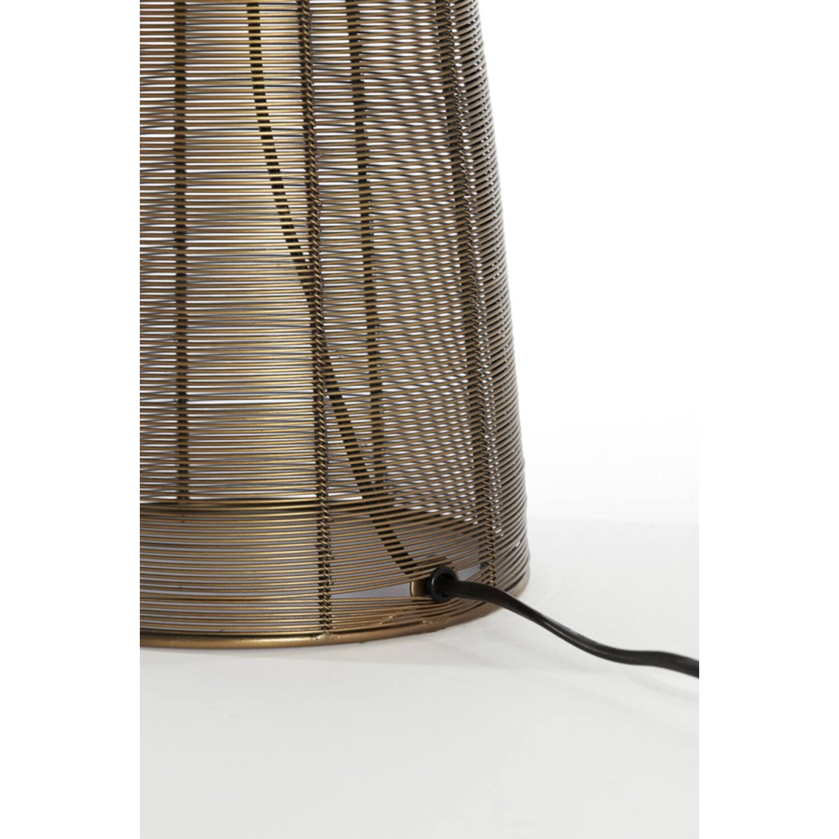 Aboso 54cm Bronzen tafellamp Van Light & Living - Aboso is een stijlvolle tafellamp van ijzer met een bronzen afwerking, waarbij het open design een prachtig schaduwspel creëert.