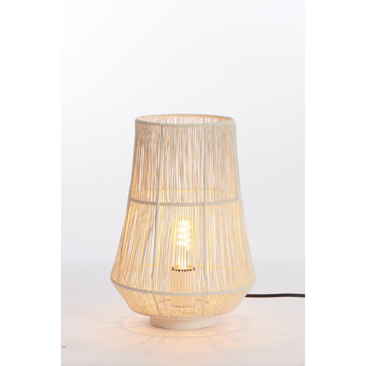 Banjar 33cm Crèmewit tafellamp Van Light & Living - 